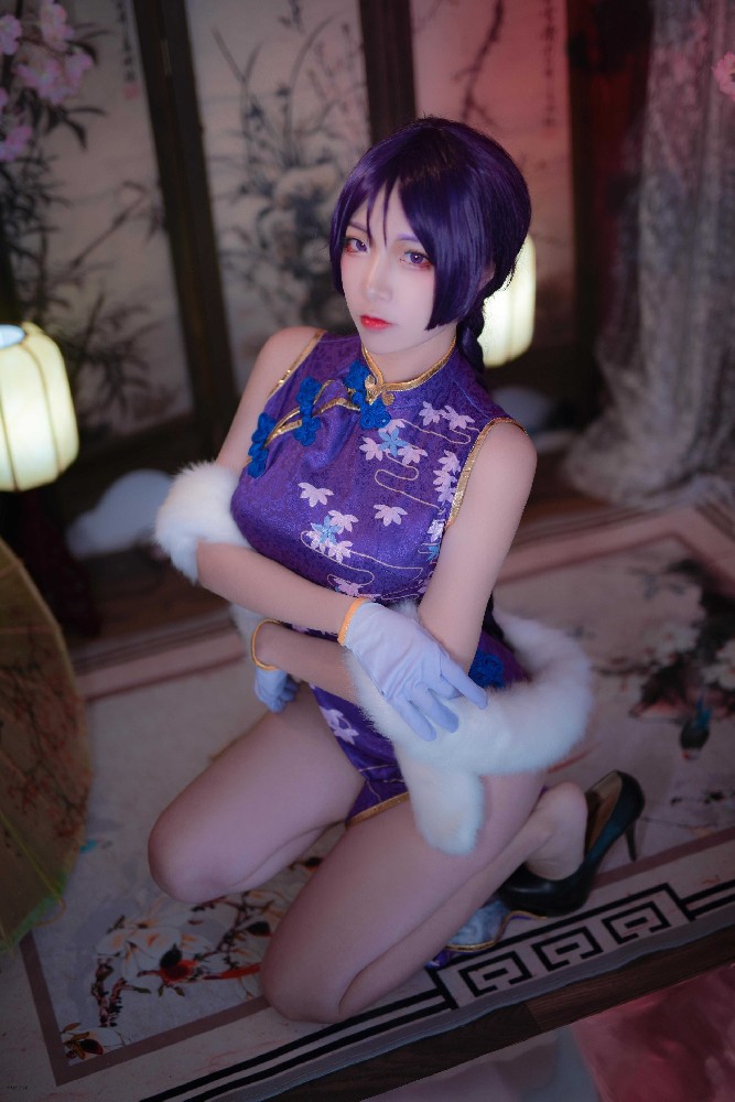 二佐Nisa Fate奶光旗袍