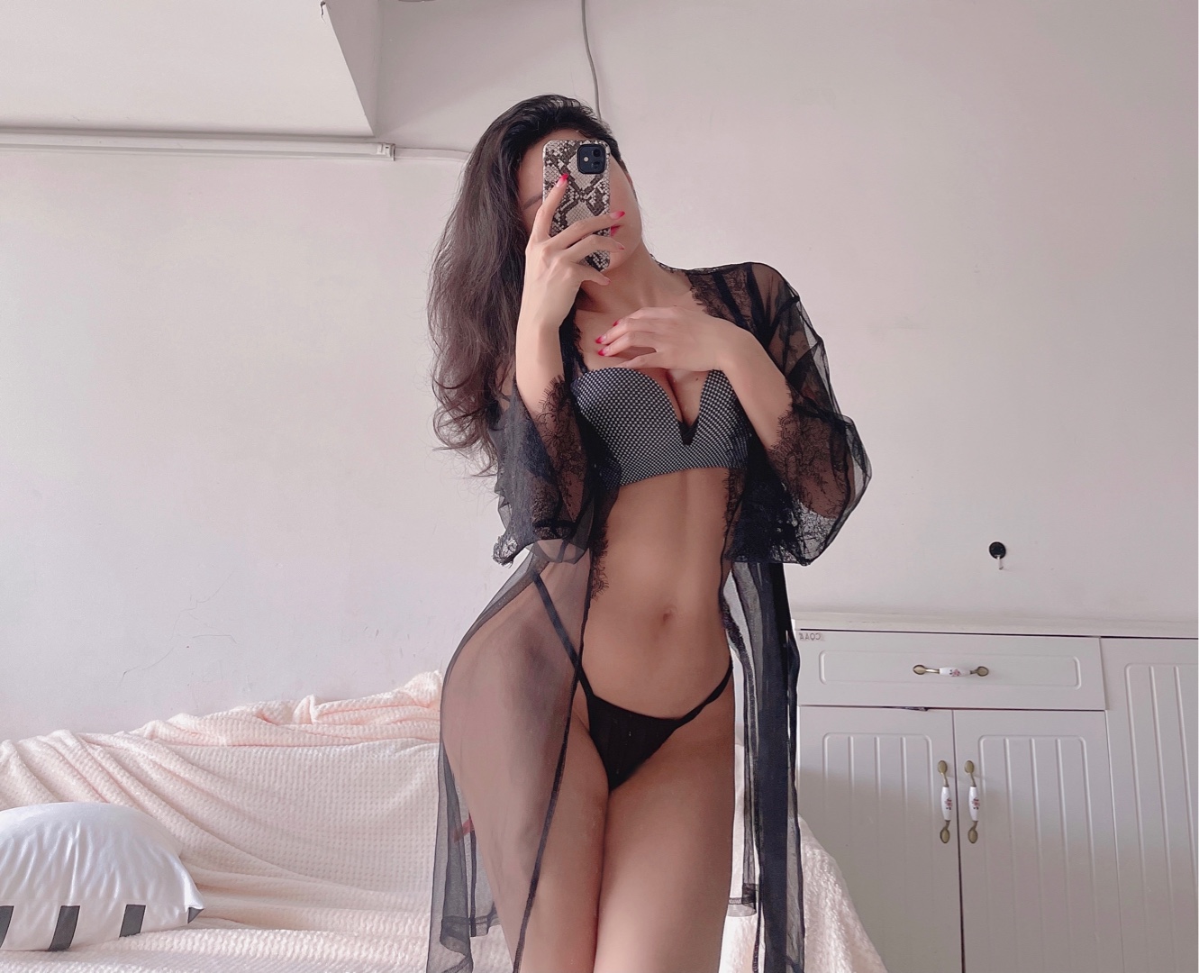 Jessie婕西 - 透视纱衣第3张图片