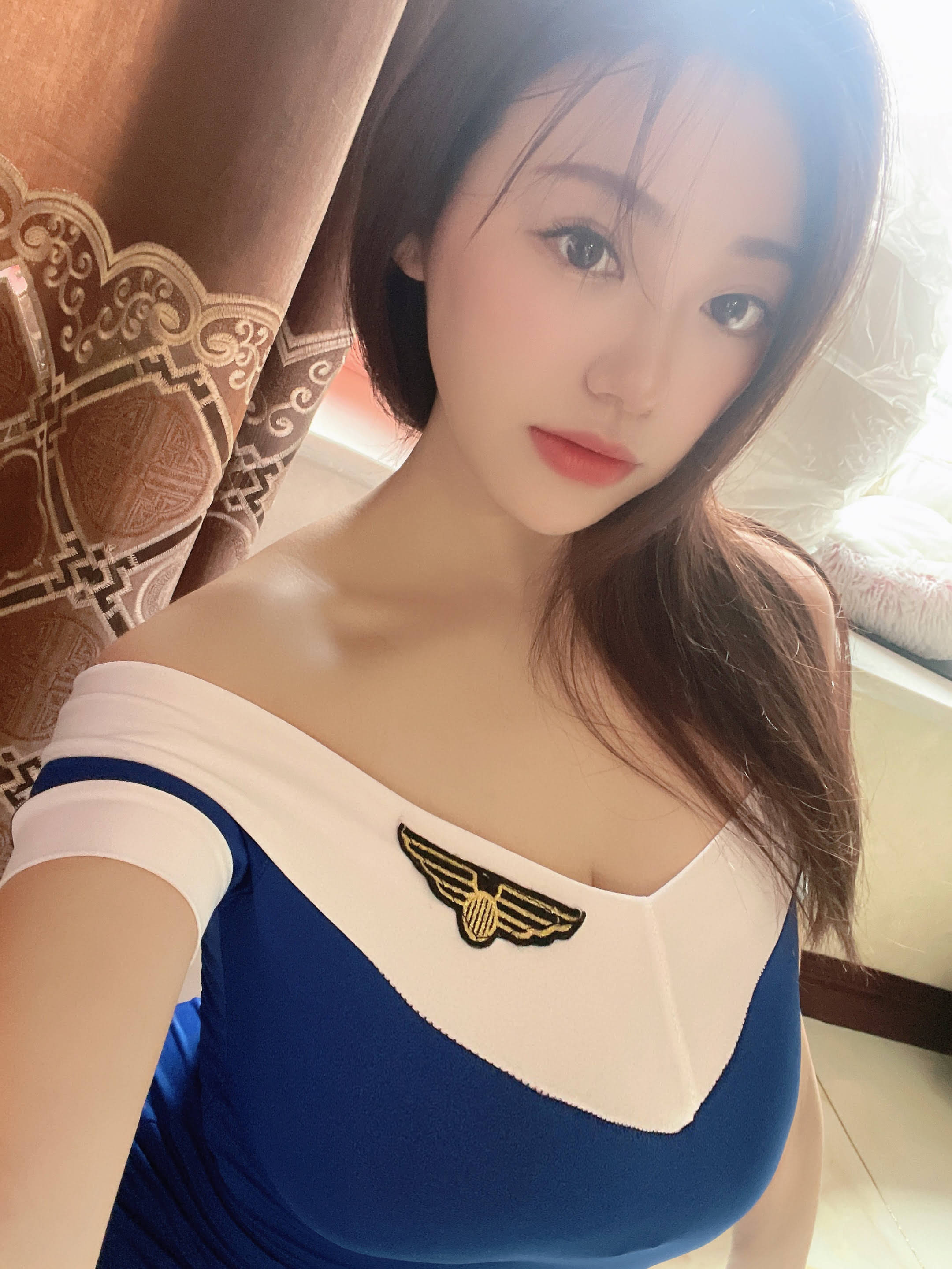 奶宝妹纸 - 蓝色制服第11张图片