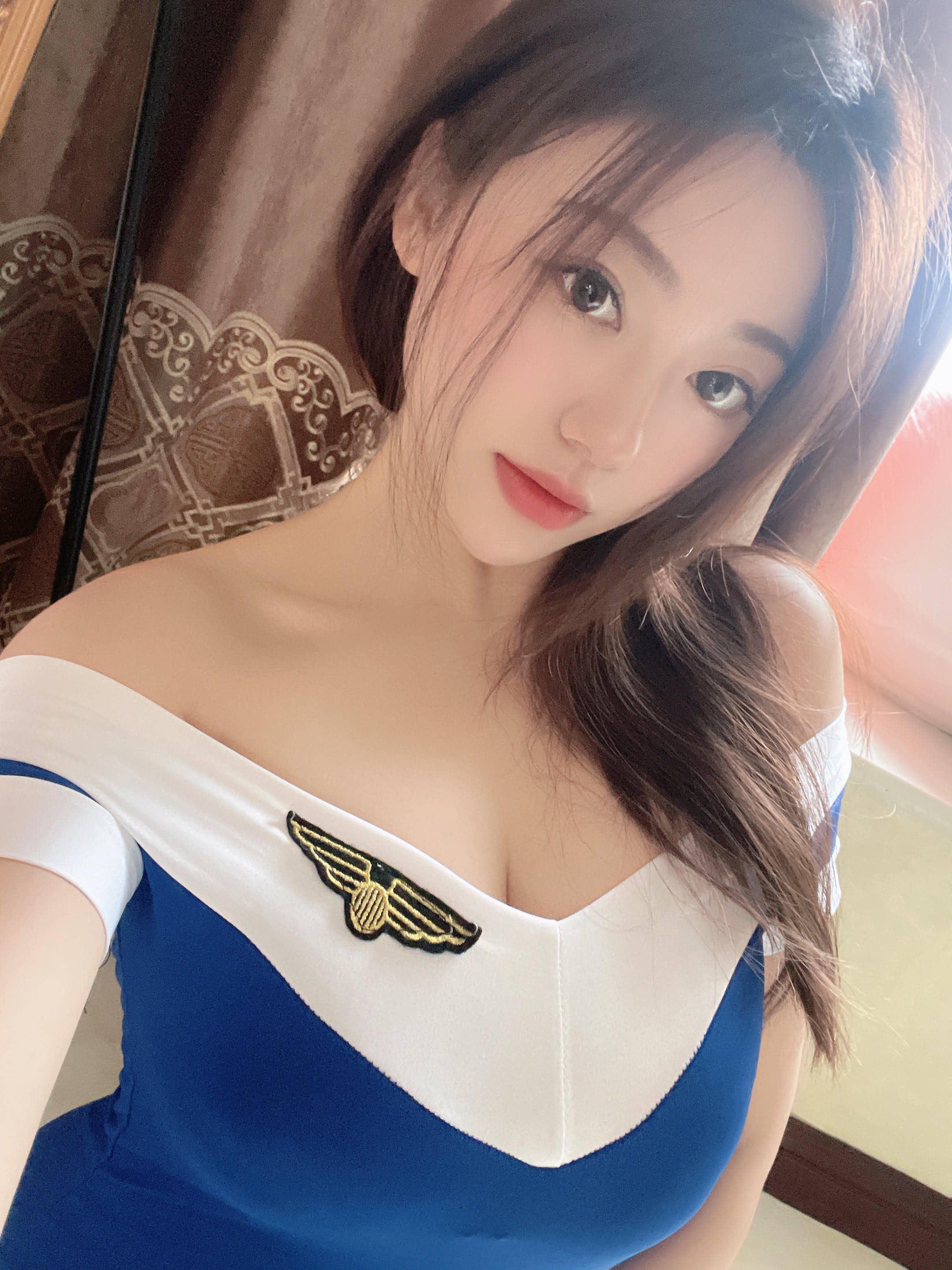 奶宝妹纸 - 蓝色制服第12张图片